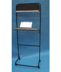 metal display stand