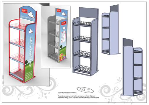 Display stand drawings